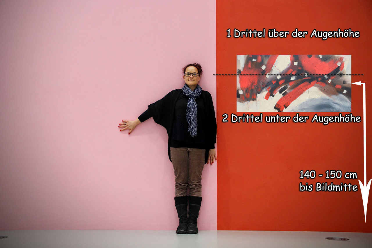 Bilder Richtig aufhängen